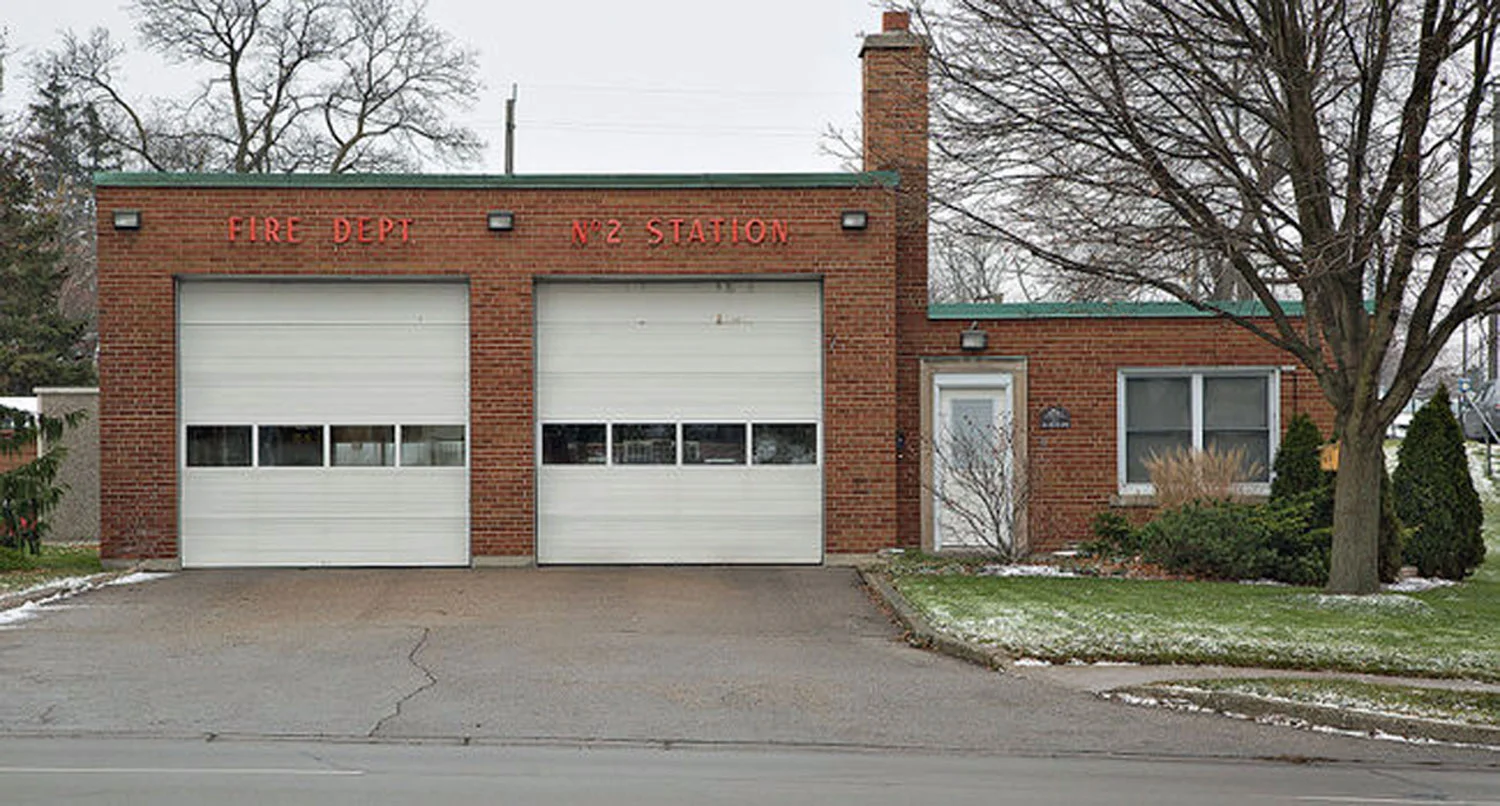 Fire Station No. 2, opened in 1960 Image courtesy of the Brant Historical Society