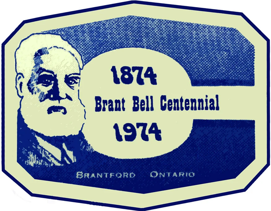 Brant Bell Centennial Logo. Image courtesy of the Brant Historical Society