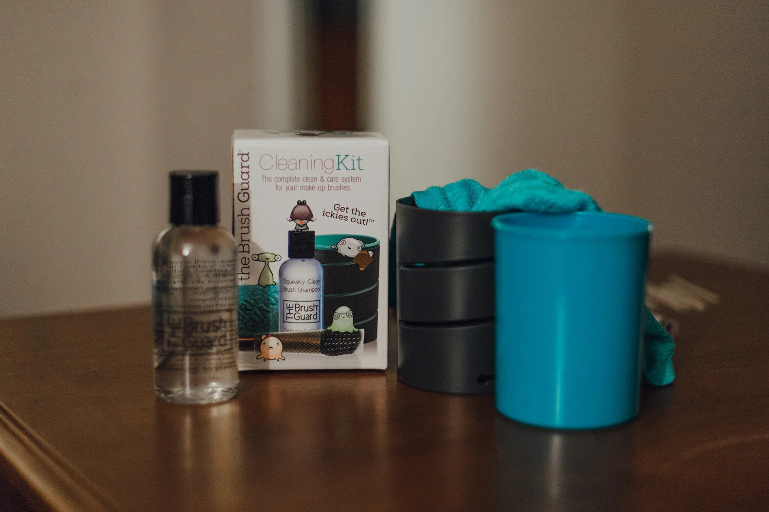 Easy Makeup Brush Cleaning with The Brush Guard
