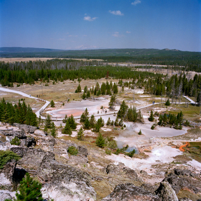 Boardwalk, Yellowstone National Park, WY 