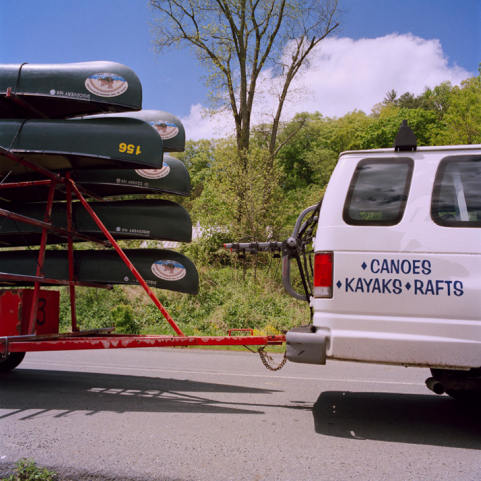 Canoes and Van, Delaware Water Gap National Recreation Area, PA 