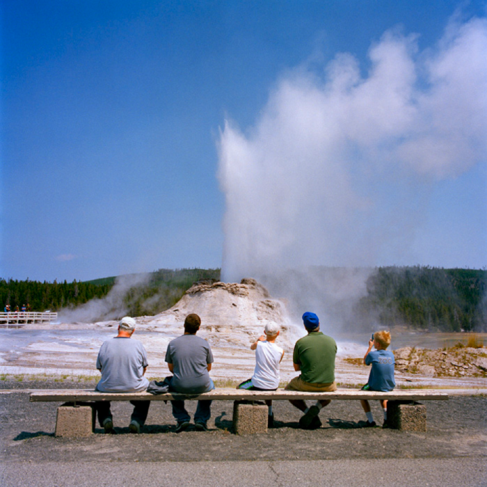 Castle Geyser, Yellowstone National Park, WY 