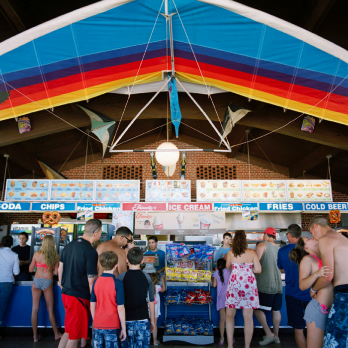 Snack Bar, Robert Moses State Park, NY 