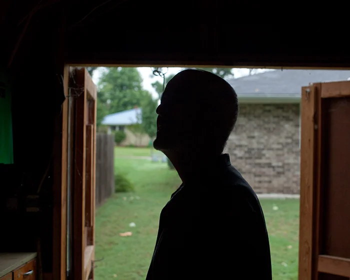 Silhouette In The Shed, 2009 