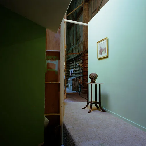 (X7F7) - Brady Bunch House, Upper Landing Hall Detail - Stage 6 