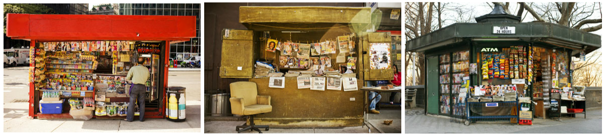 Rachel Barrett from the series "NYC Newsstand Project"
