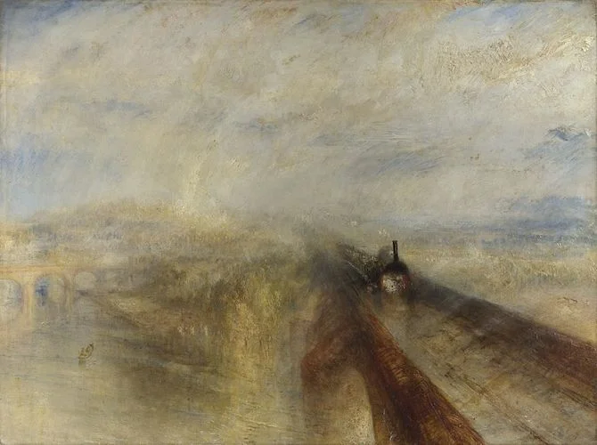 J.M.W. Turner, Rain, Steam and Speed – The Great Western Railway (1844)