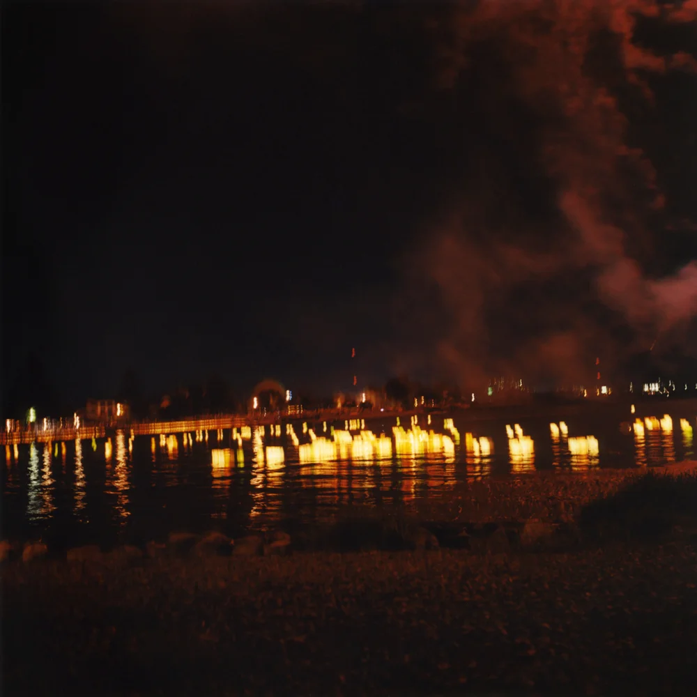 “Tourou-nagashi (a lantern float on the water)”: Every year on this day, we send off the spirits of our ancestors. 