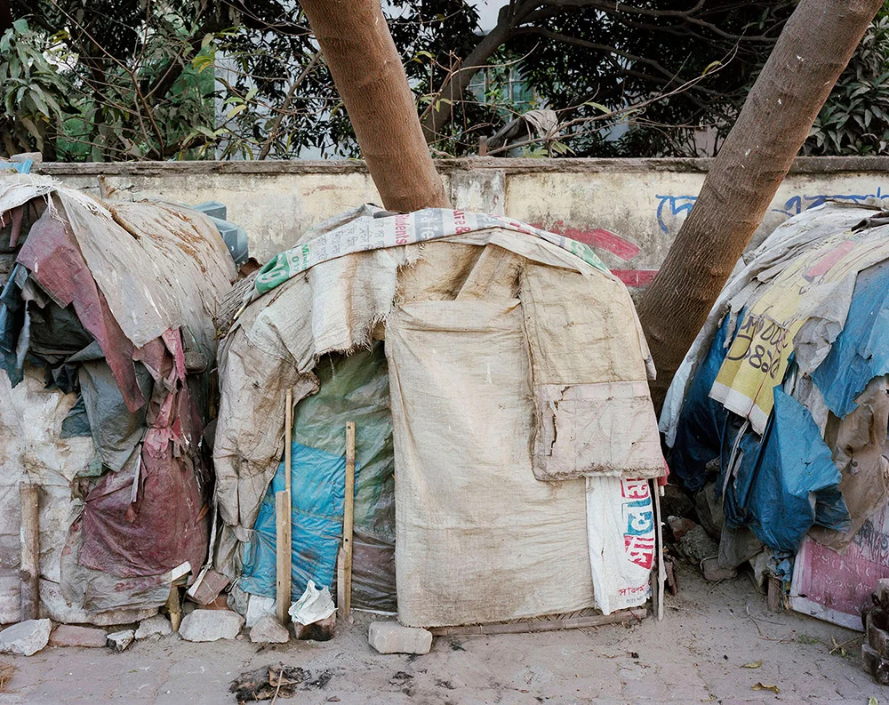Sidewalk House #1; Khilgaon, Dhaka.