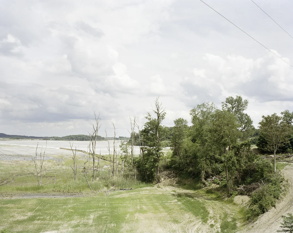 Coal Ash Pond, Chester, West Virginia
