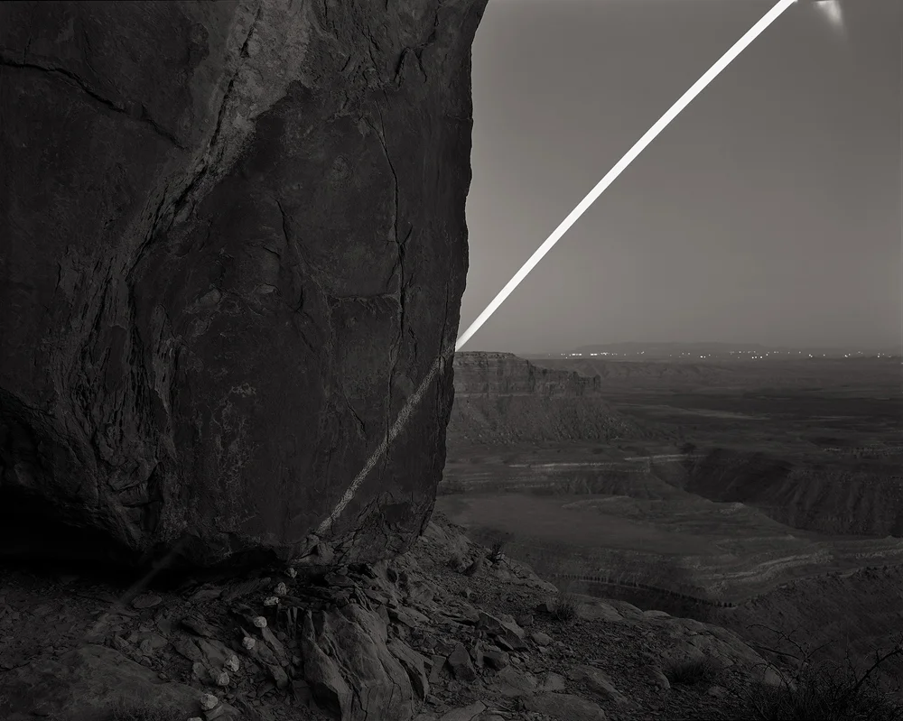 Chalk Moonrise, Muley Point, Utah
