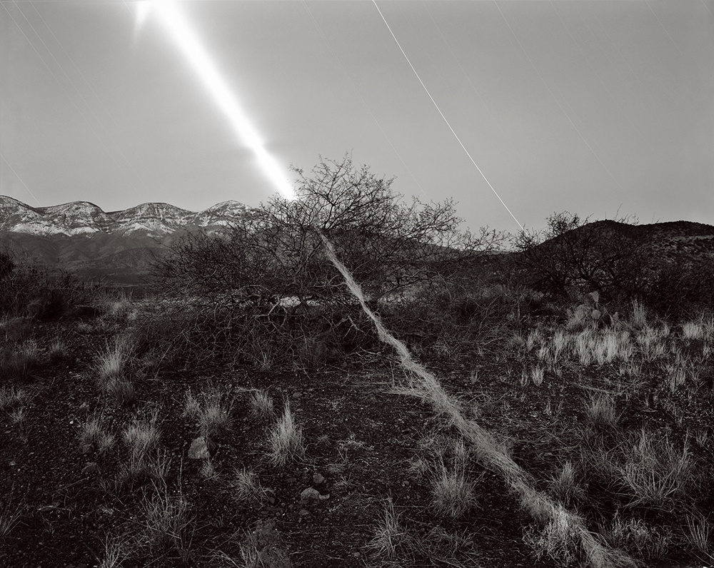 Mesquite Moonset, Mazatzal Wilderness, Arizona