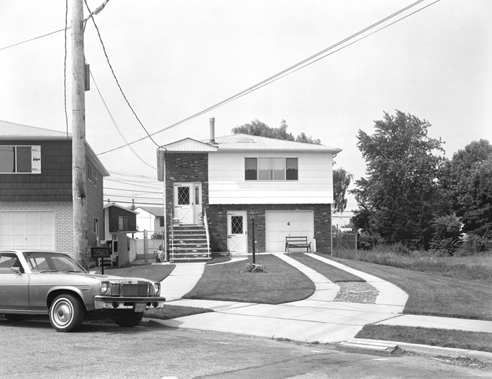 House With Curved Sidewalk  by Christine Osinski