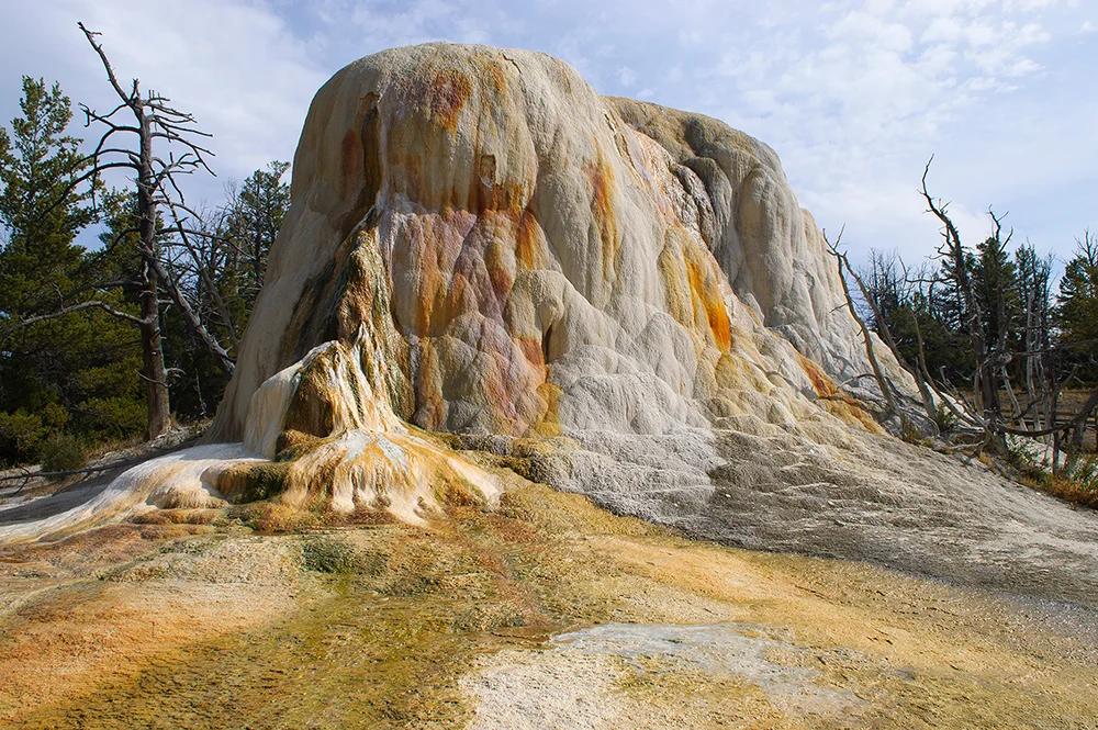 Orange Spring Mound, Mammoth Hot Springs Terraces