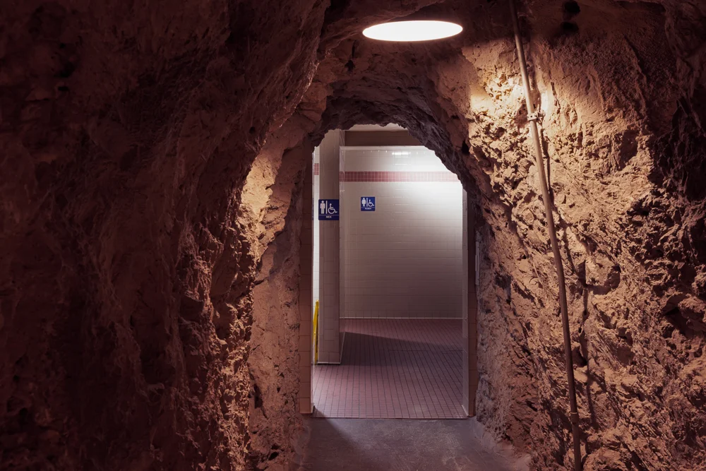 Restrooms at Carlsbad Caverns