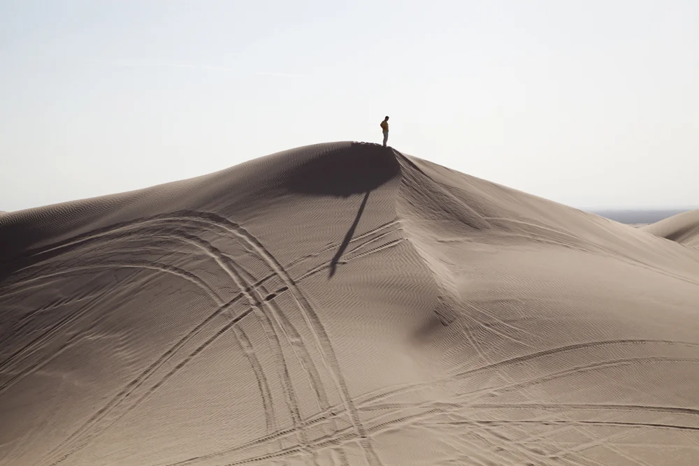 Man On Dune
