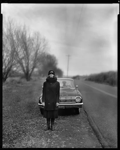 Ms. A. Jones, Sauvie Island, 2009 no2. 8x10 inch, silver gelatin contact print. © Jake Shivery