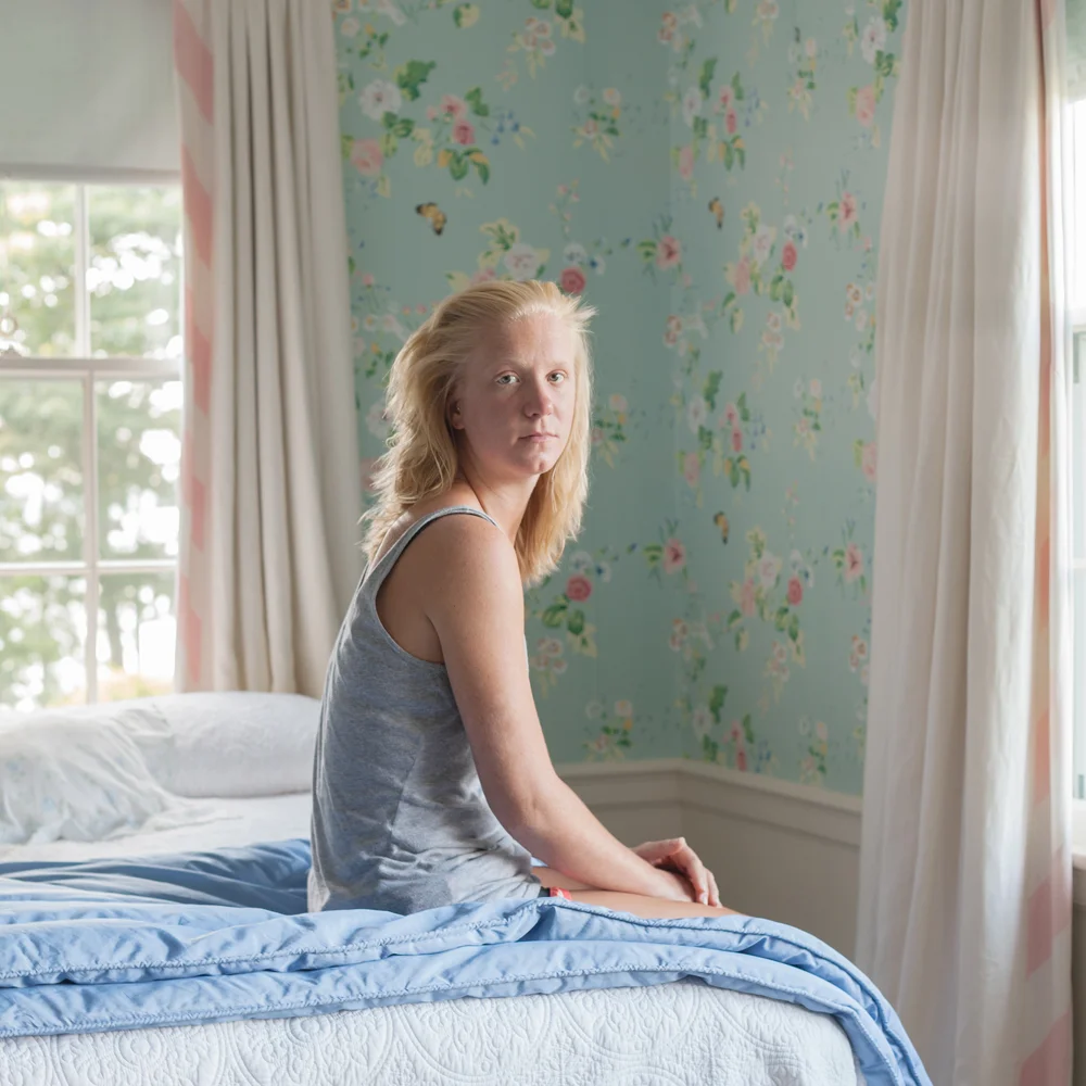 Hope, in the guest bedroom (Bar Harbor, ME) 2012