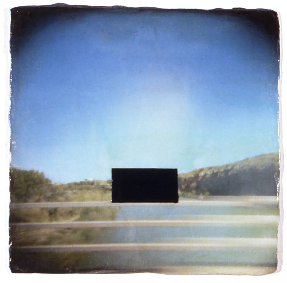 <name deleted>, 1999, mixed media on rice paper, 9.5” x 9.5”