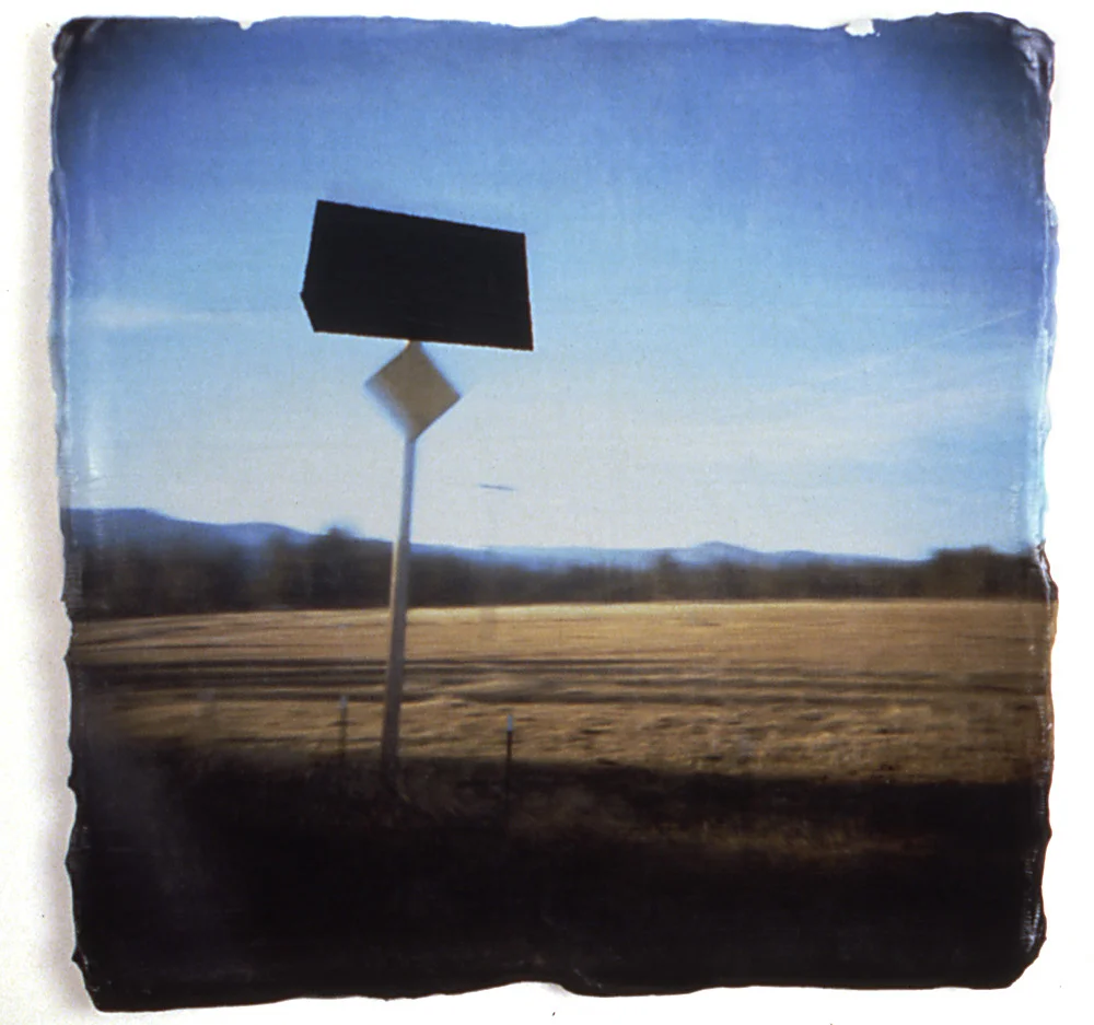 <name deleted>, 1999, mixed media on rice paper, 9.5” x 9.5” private collection