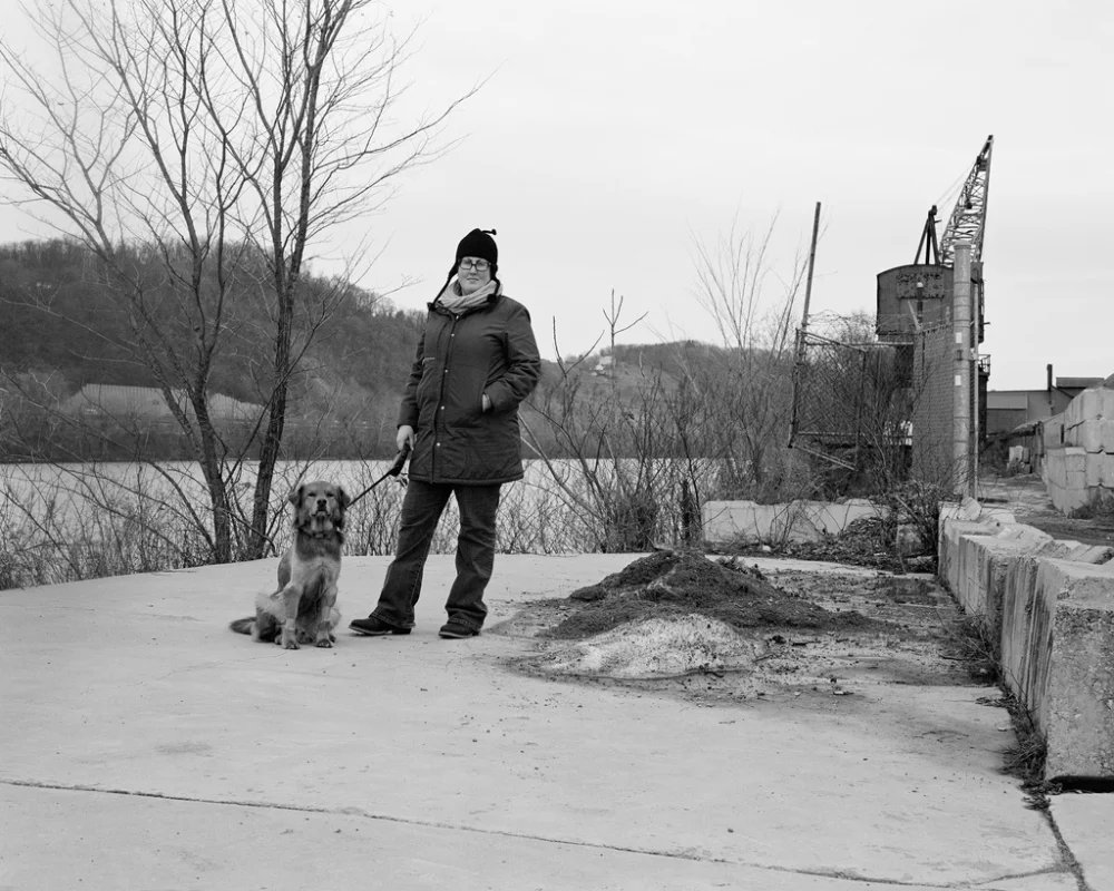 Lea and Jones by the Allegheny River, Lawrenceville, Pittsburgh, PA; 2011