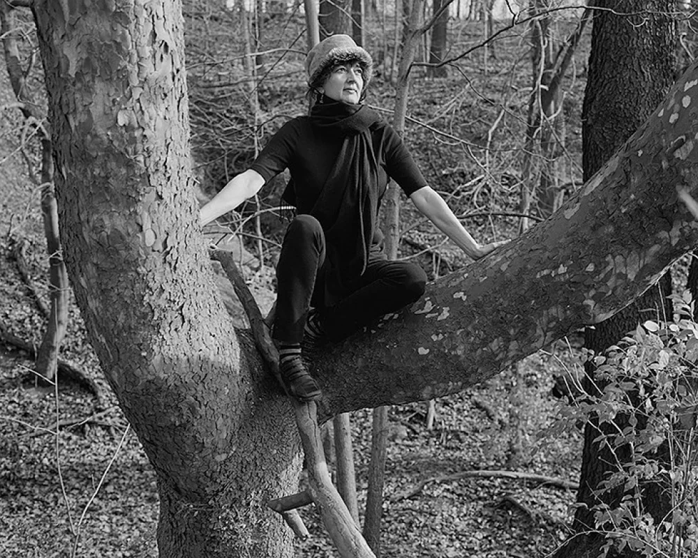 Tricia in Frick Park, Regents Square, Pittsburgh, PA; 2011
