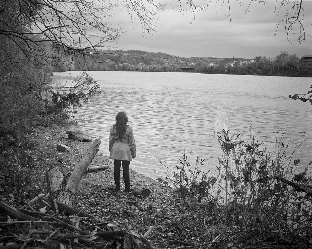 Alex by The Monongahela River, Pittsburgh, PA; 2012