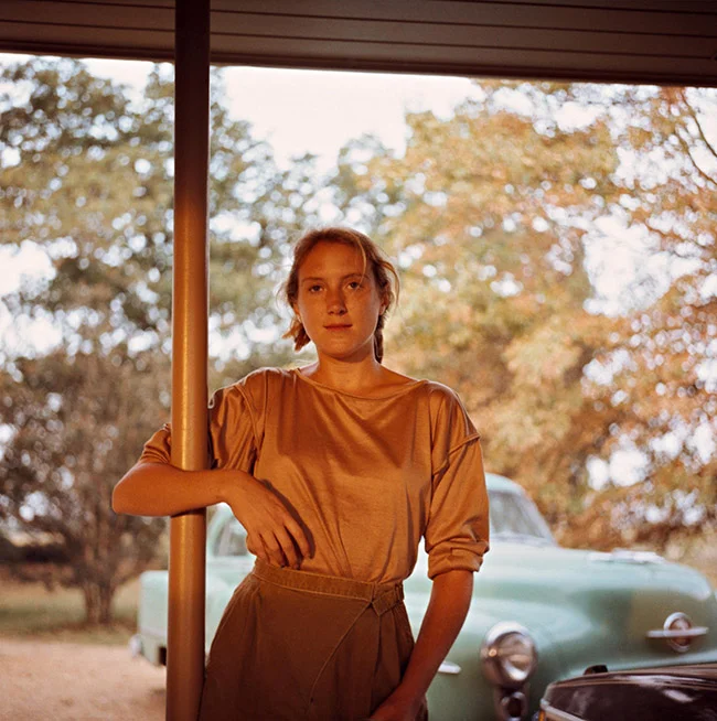 Bonnie Claire, green car