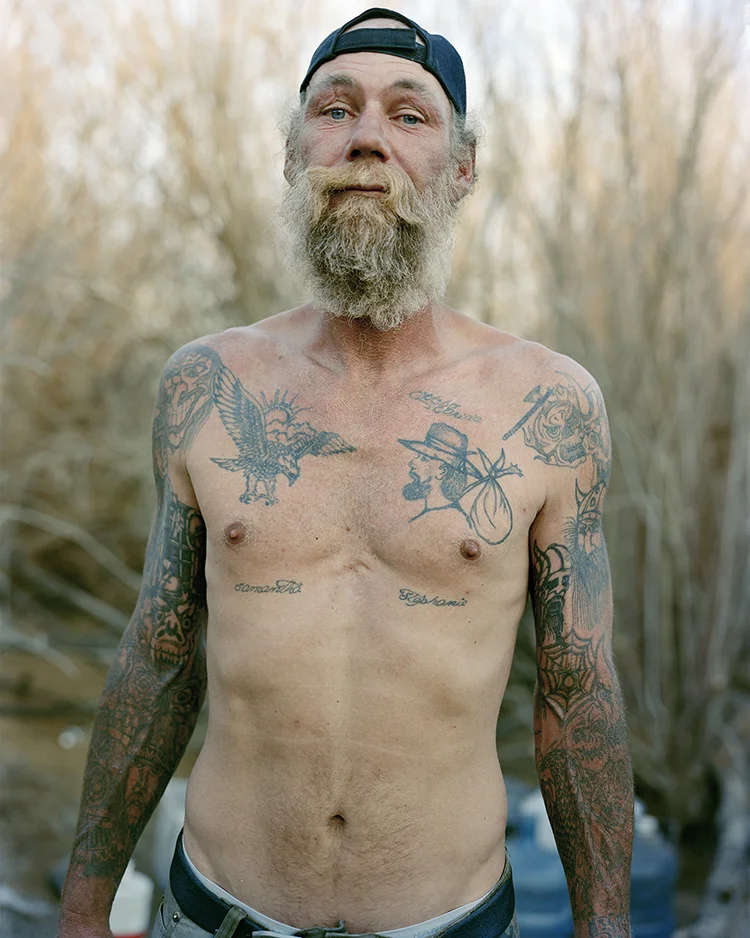 Justine Kurland, Portrait of a Hobo , 2007, © Justine Kurland