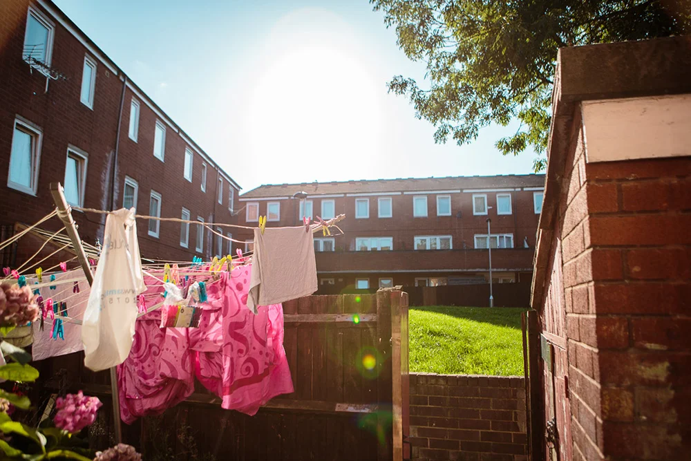 The view from Amy's front door, Clapton, 2015