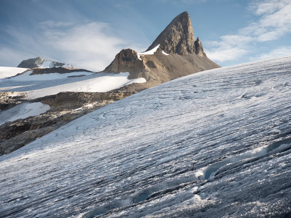 Saint Nicholas Peak and Wapta Icefield, Banff National Park, Alberta