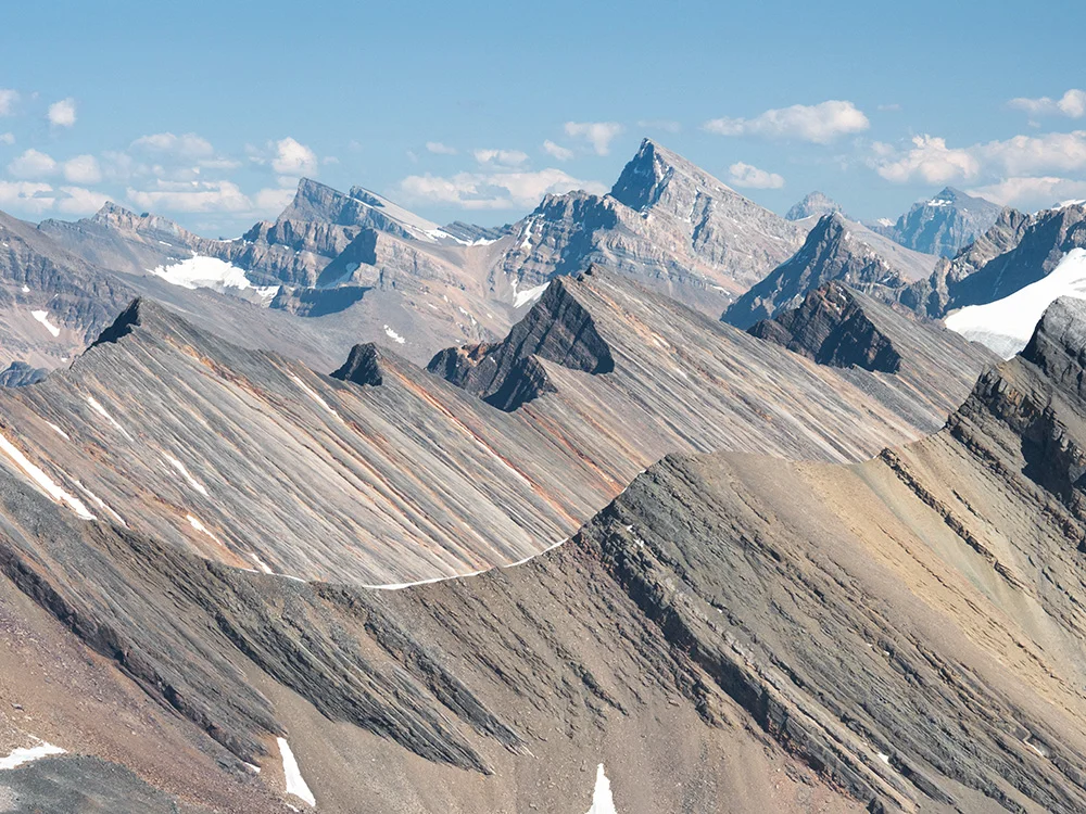 Sunwapta Peak Summit View, Jasper National Park, Alberta