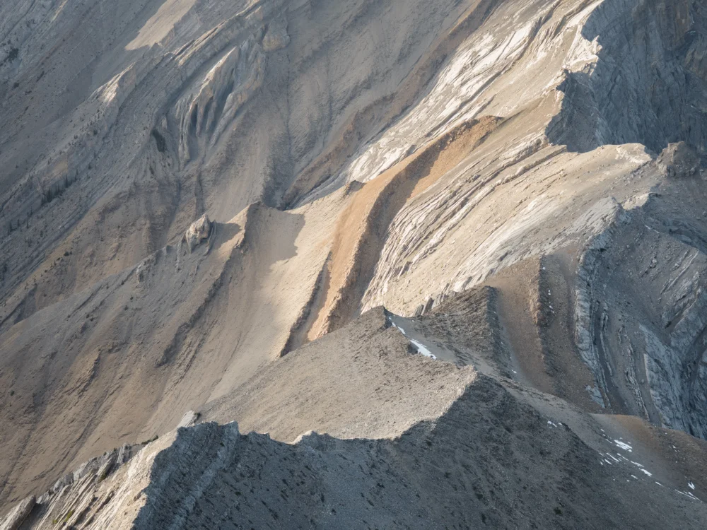 Ridge Connecting Gap Peak to Mount Fable, Kananaskis Country, Alberta
