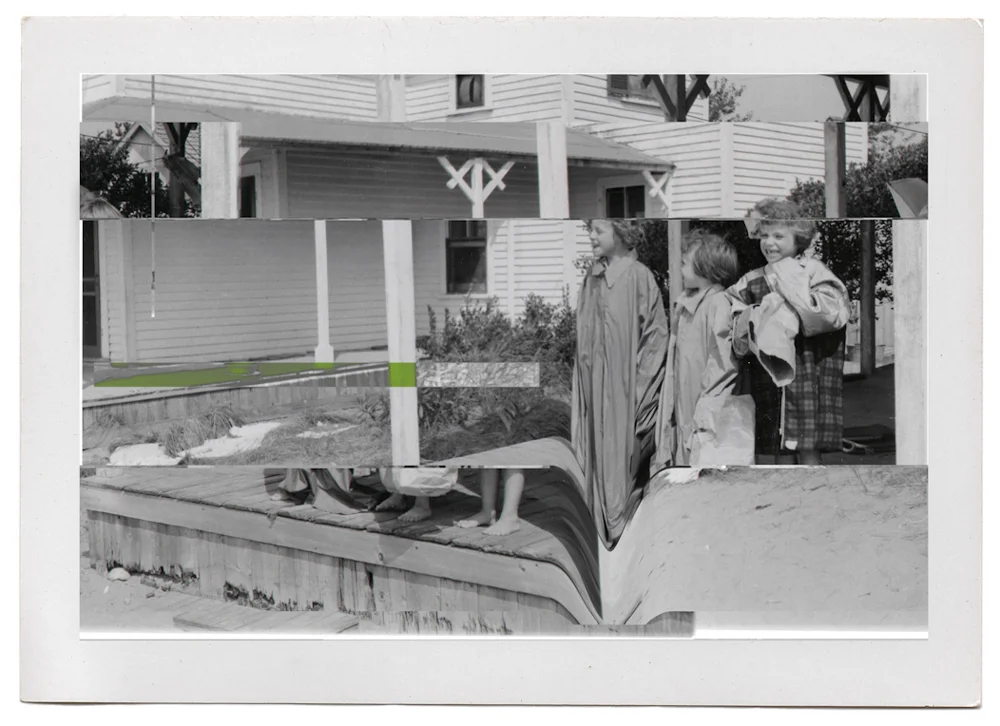 Untitled (girls on porch)