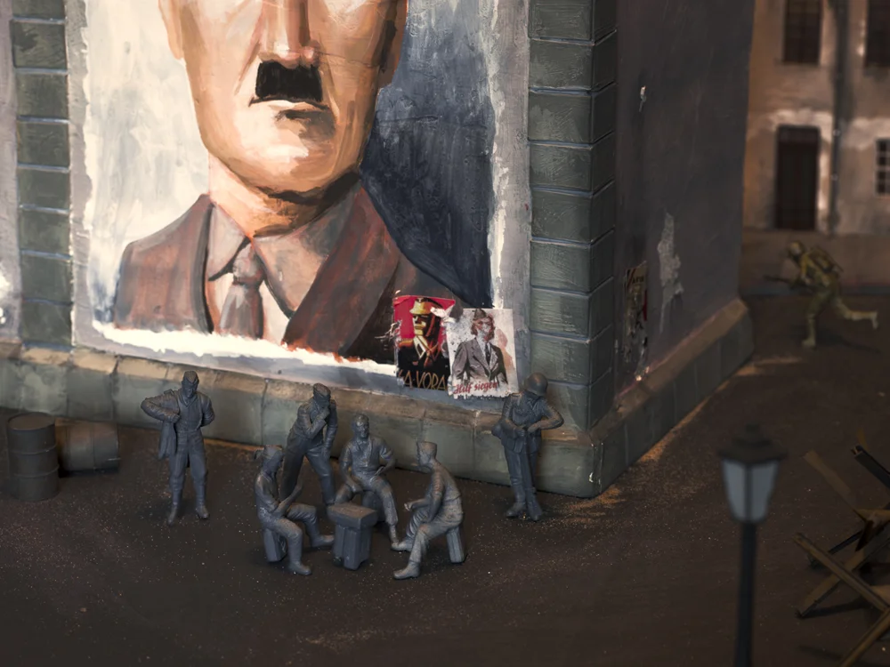 “The Atlantic Wall, Hitler’s dream fortress, was a wall of pure concrete, guarded by massed artillery and elite soldiers.”