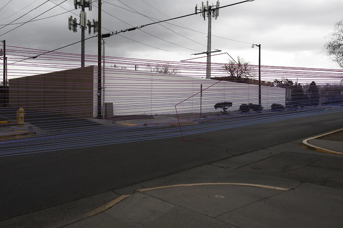Accident Location, Albuquerque, New Mexico: 1.15. 2018