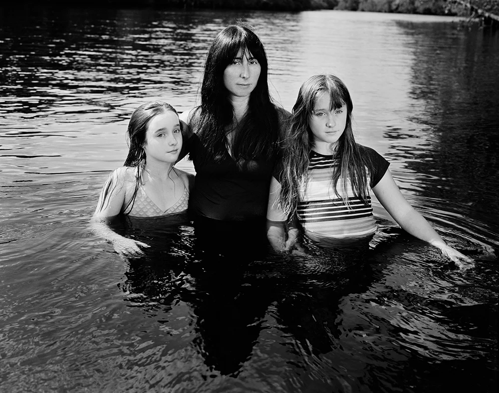 Jen Ervin with the Twins, Little Pee Dee River, South Carolina