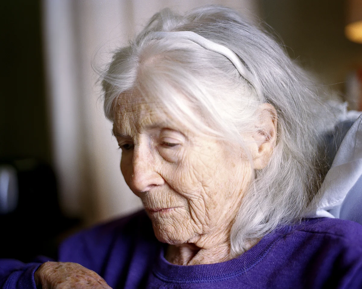 Ballad singer Ema Lou Wilson. Harrogate, TN. 2014.