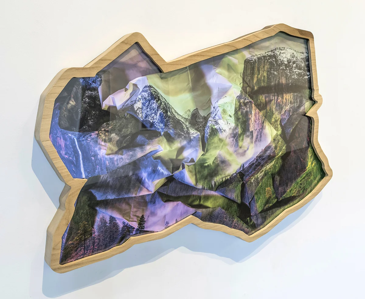 Mountain (purple & green)