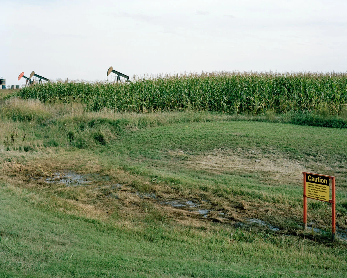 Corn field, Bottineau County, September 2013 For the first time ever in the state’s history, the oil industry surpassed the agricultural sector as North Dakota’s No. 1 economic force in 2013. Newspaper headlines across the state proclaimed, “King Oil dethrones King Ag.”
