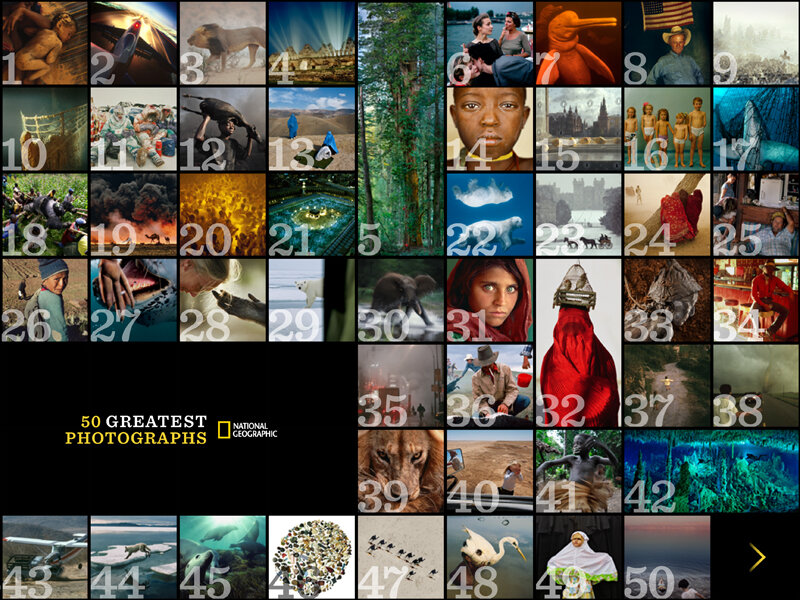 50 Greatest Photographs of National Geographic – National Geographic Society