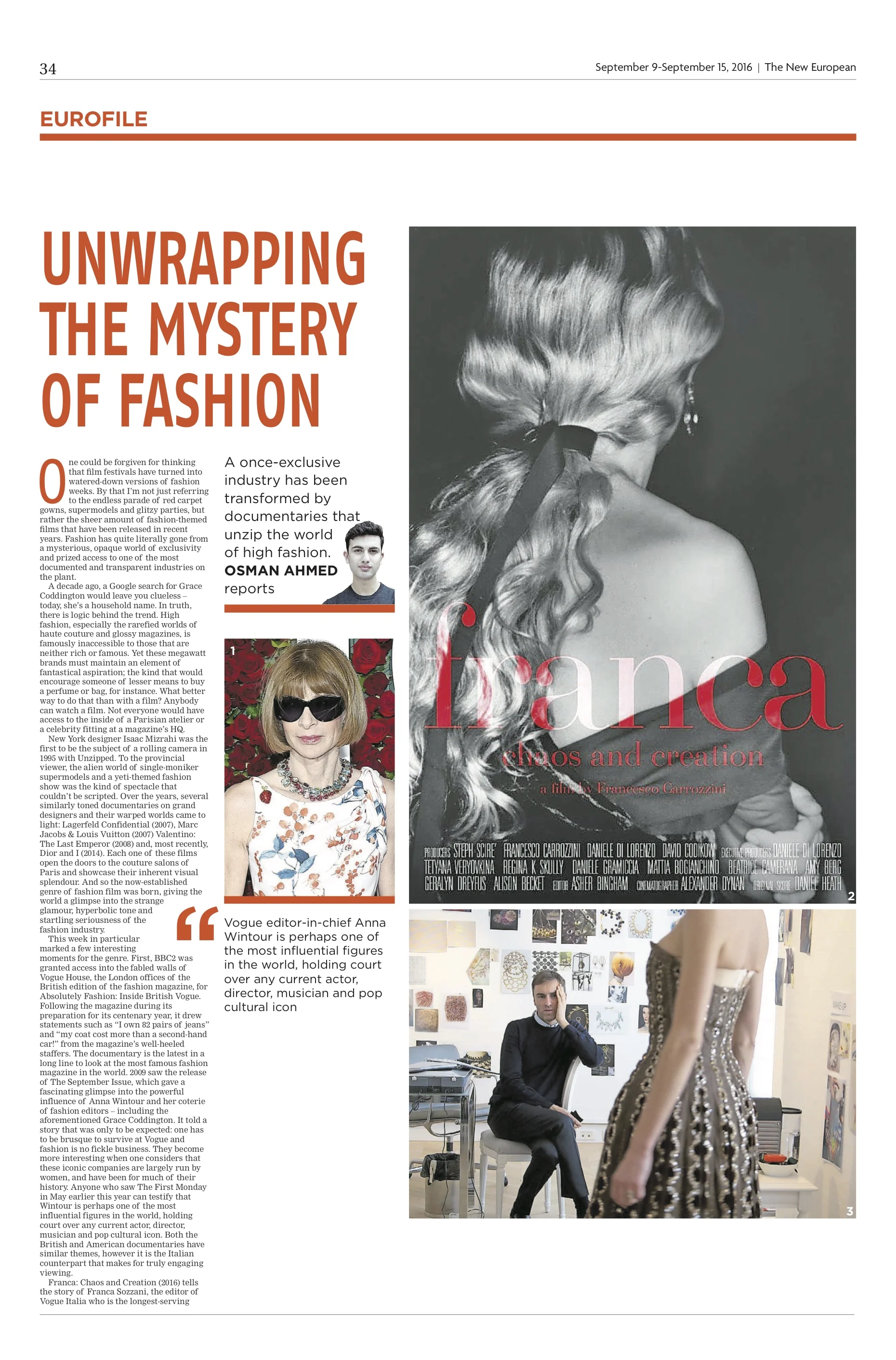 FASHION ON FILM