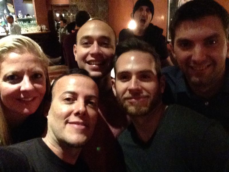 Rebecca, Jose, Me, Fede, Ben (bombing), Pablo