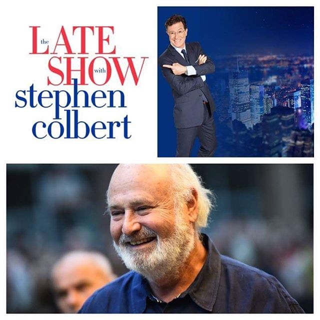 Tune in to THE LATE SHOW WITH STEPHEN COLBERT for an interview with Rob Reiner at 11:35PM ET/PT on CBS! #beingcharlie #may6th #RobReiner #stephencolbert