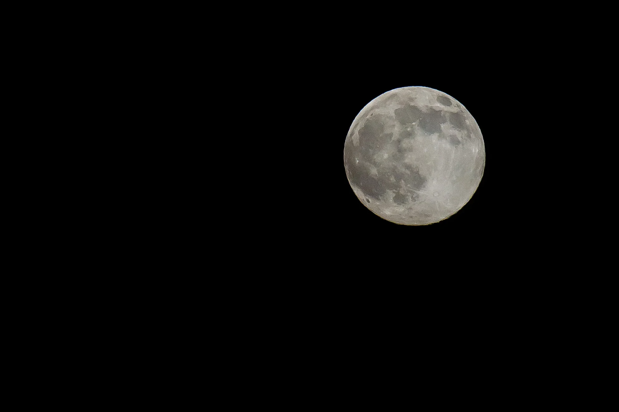 Full moon from the boat