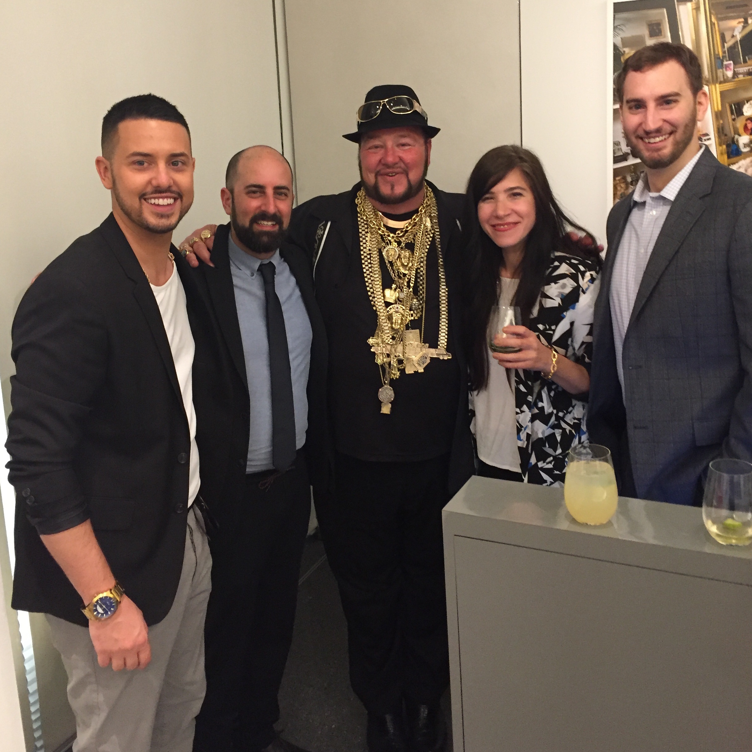 Hanging out with Generation Wealth stars Limo Bob and Bobby Jr.