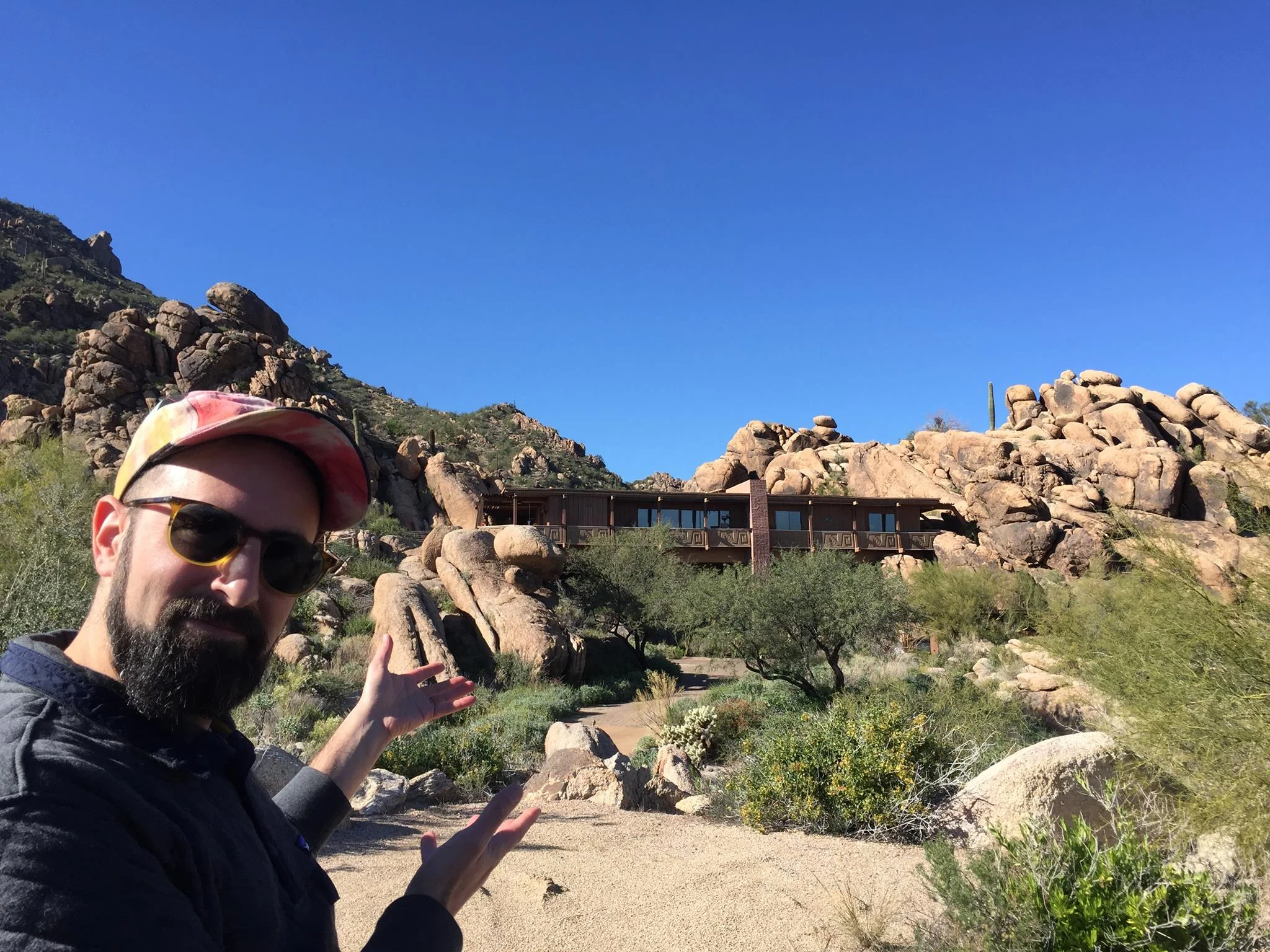 Carefree, AZ - The site where in 1970 Orson Welles and crew began filming the bulk of Orson’s uncompleted project THE OTHER SIDE OF THE WIND.