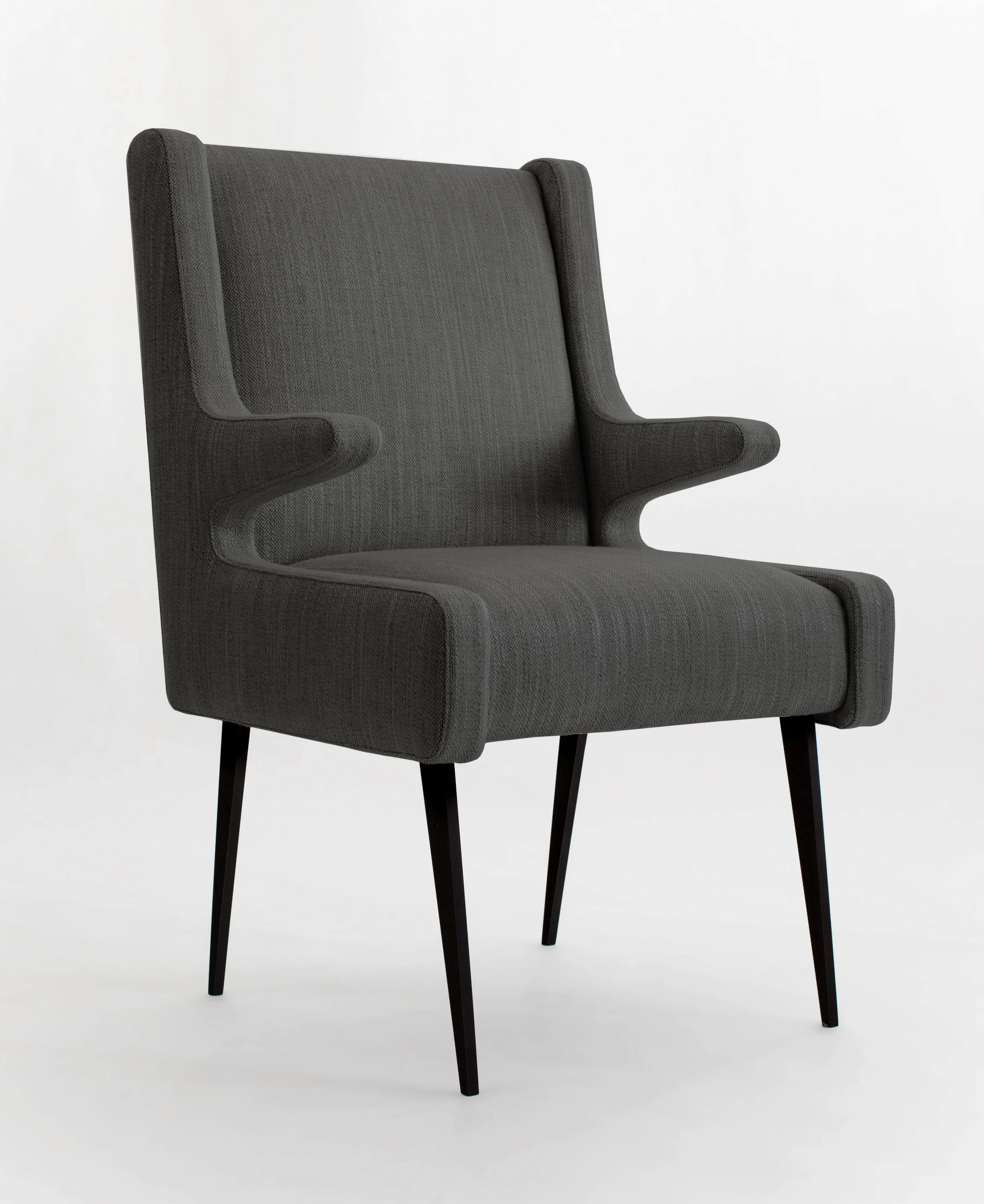 Dering Desk Chair Front Angle Montrosse Carbon Medium Gray.jpg