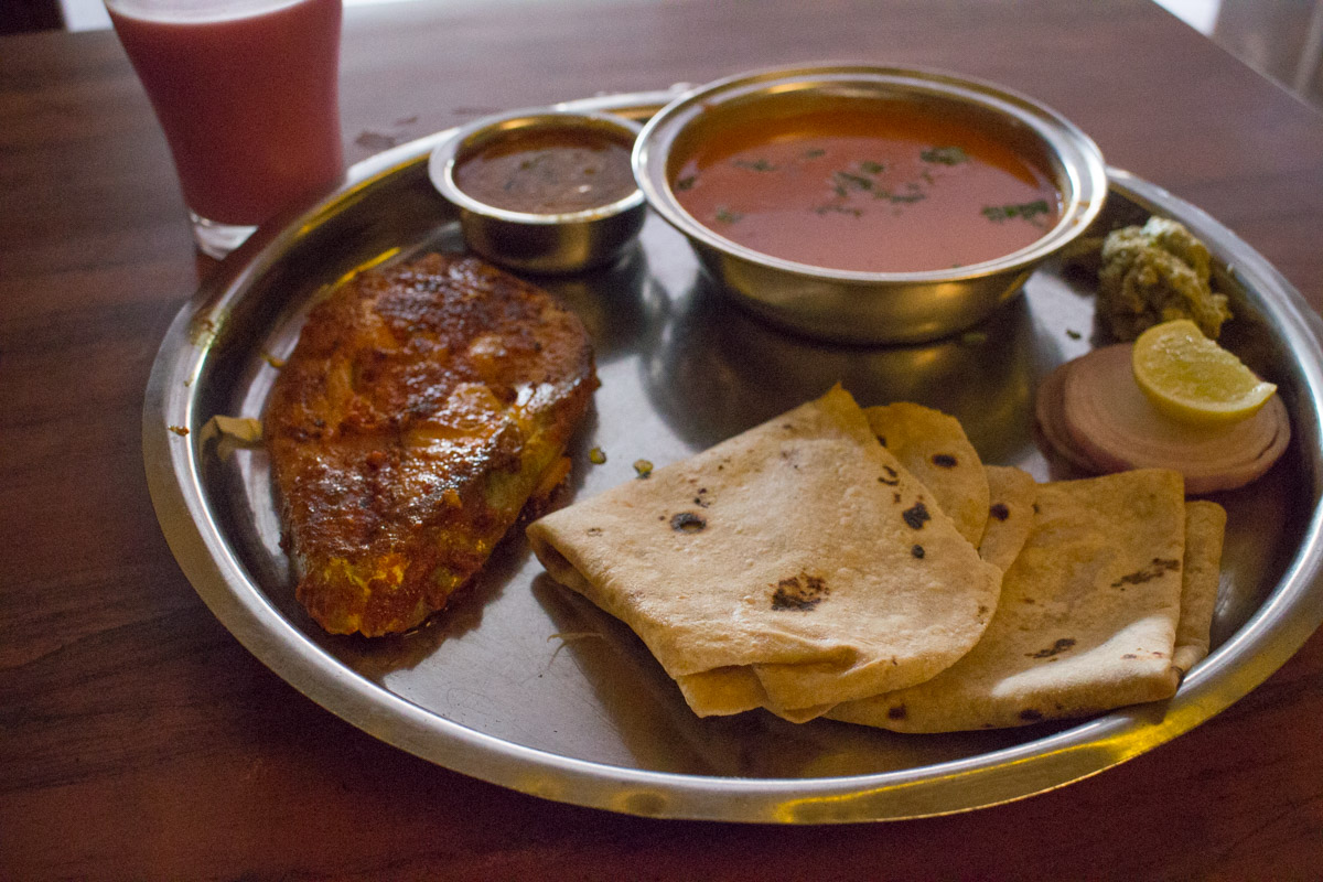 Tava Surmai Thali at Ratnagiri
