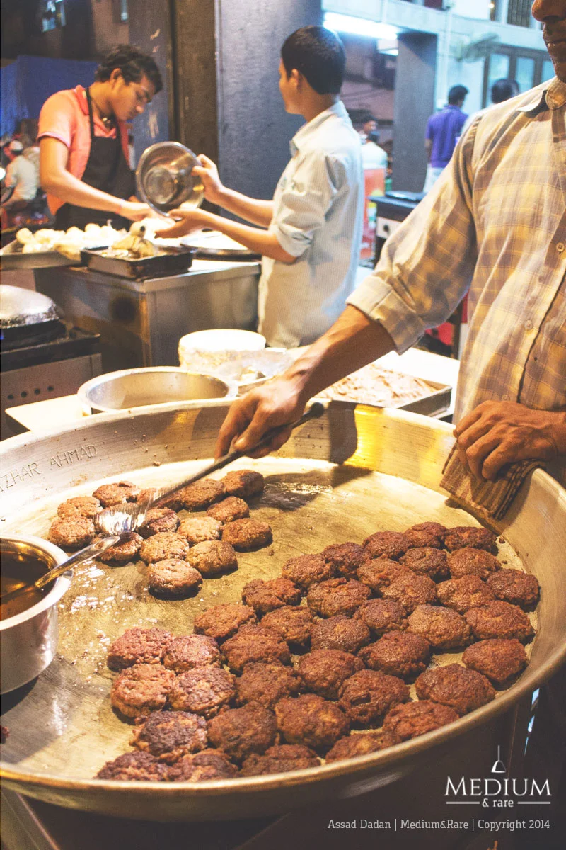 Tunde Kebab counter at Lucknowee